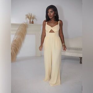 The Drop Women's Impala Yellow Cream Jumpsuit by influencer @idesign8